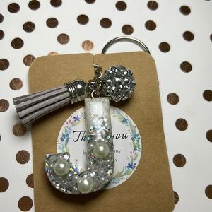 Keychain letter J